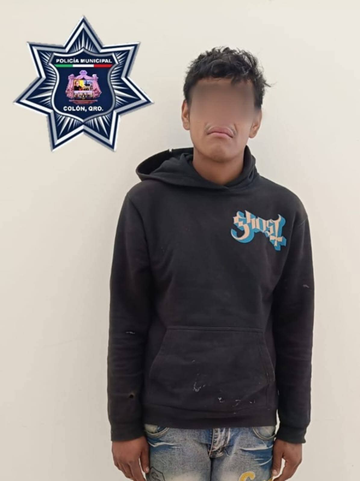Detiene Policía de Colón a Sujeto con Droga