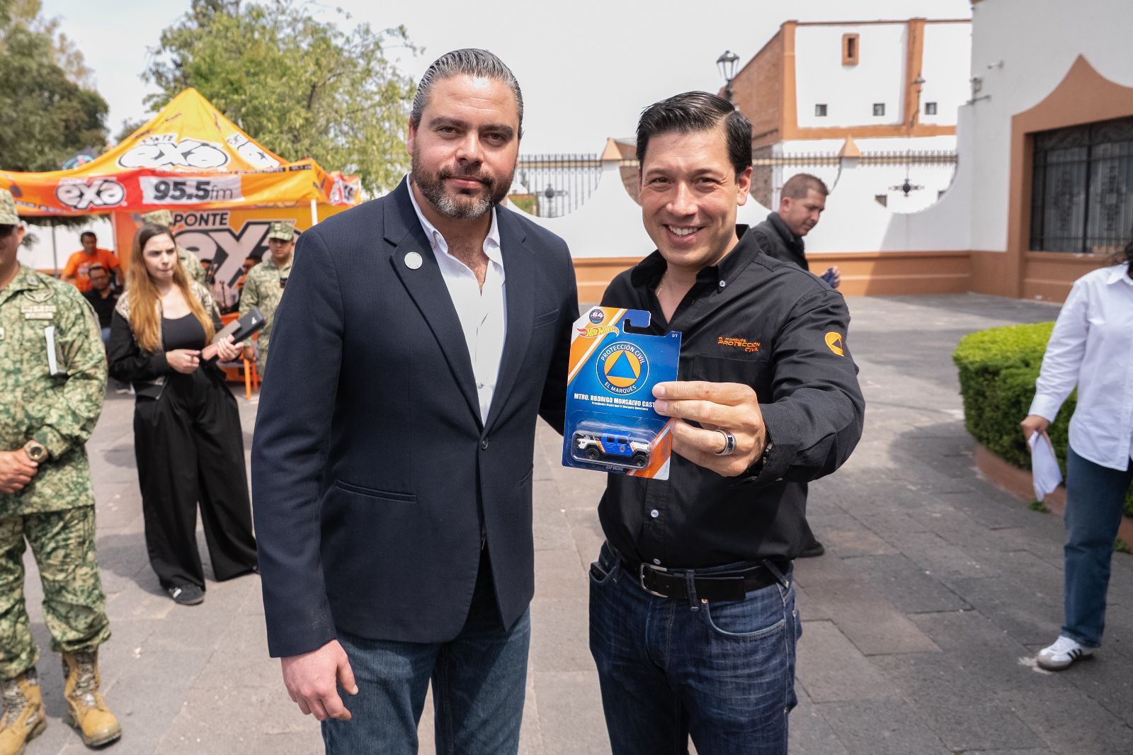 Fortalece alcalde Monsalvo a Protección Civil marquesina con nuevas unidades y equipamiento