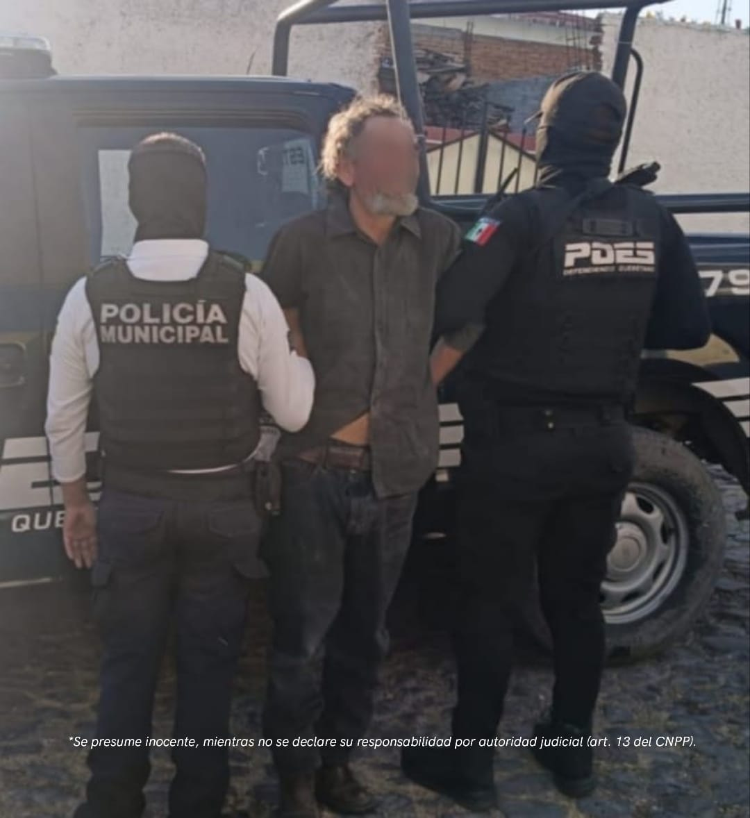 Operativo A.R.M.A. detiene a sujeto por tentativa de homicidio en Santa Rosa Jáuregui
