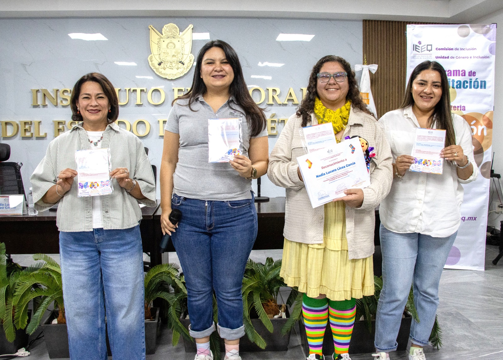 Promueve IEEQ cultura de inclusión, accesibilidad y respeto 