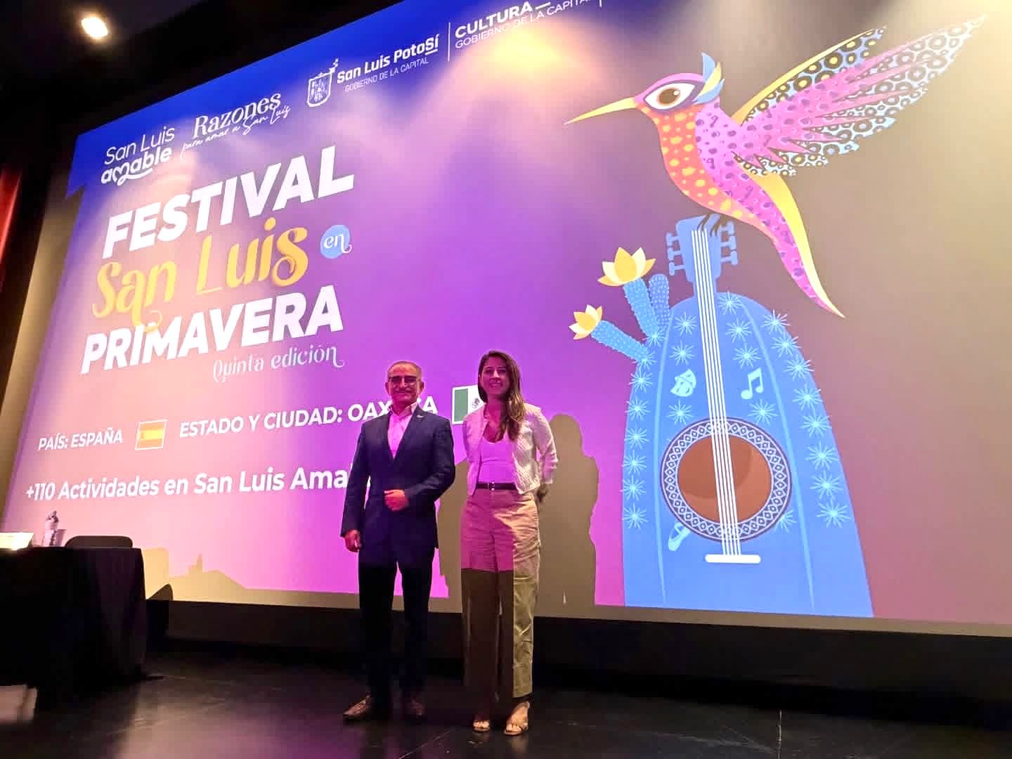 Felifer Macías fortalece lazos culturales con el municipio de San Luis Potosí