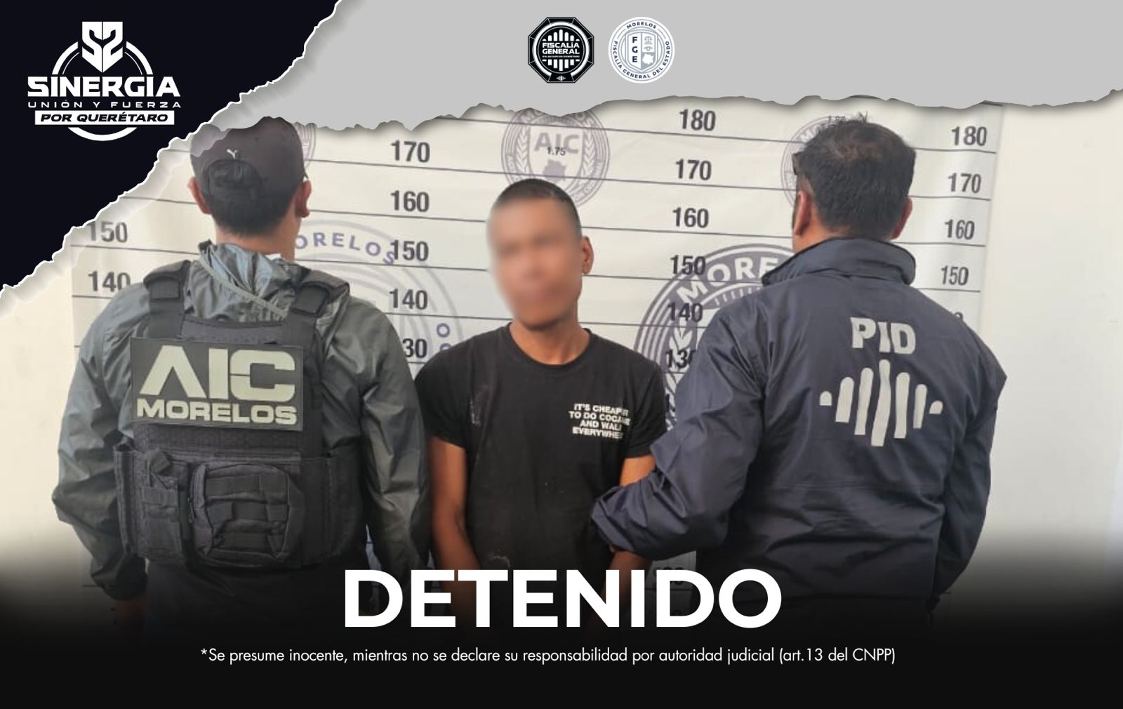 Detenido en Morelos por secuestro agravado ocurrido en Querétaro
