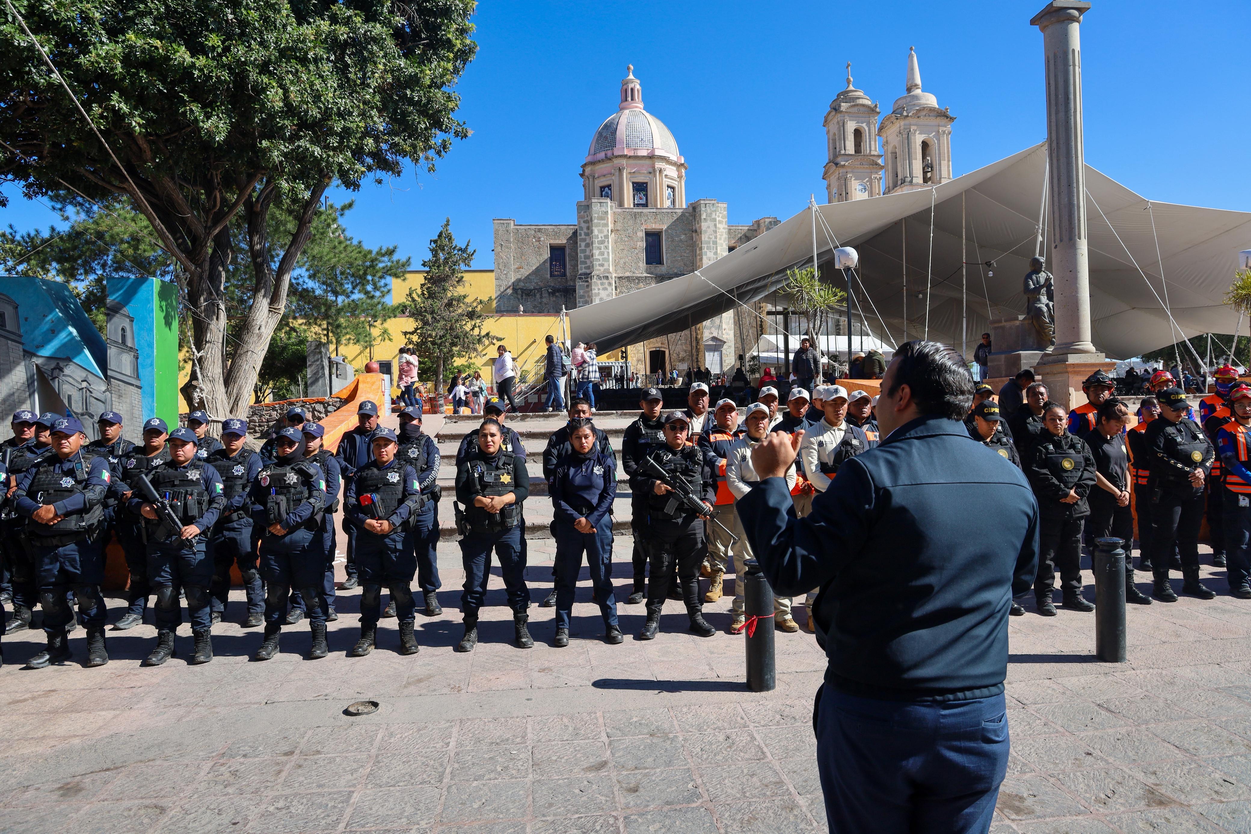 Pasa Revista Alcalde Trueba al Operativo para la Fiesta Grande de Soriano, Colón