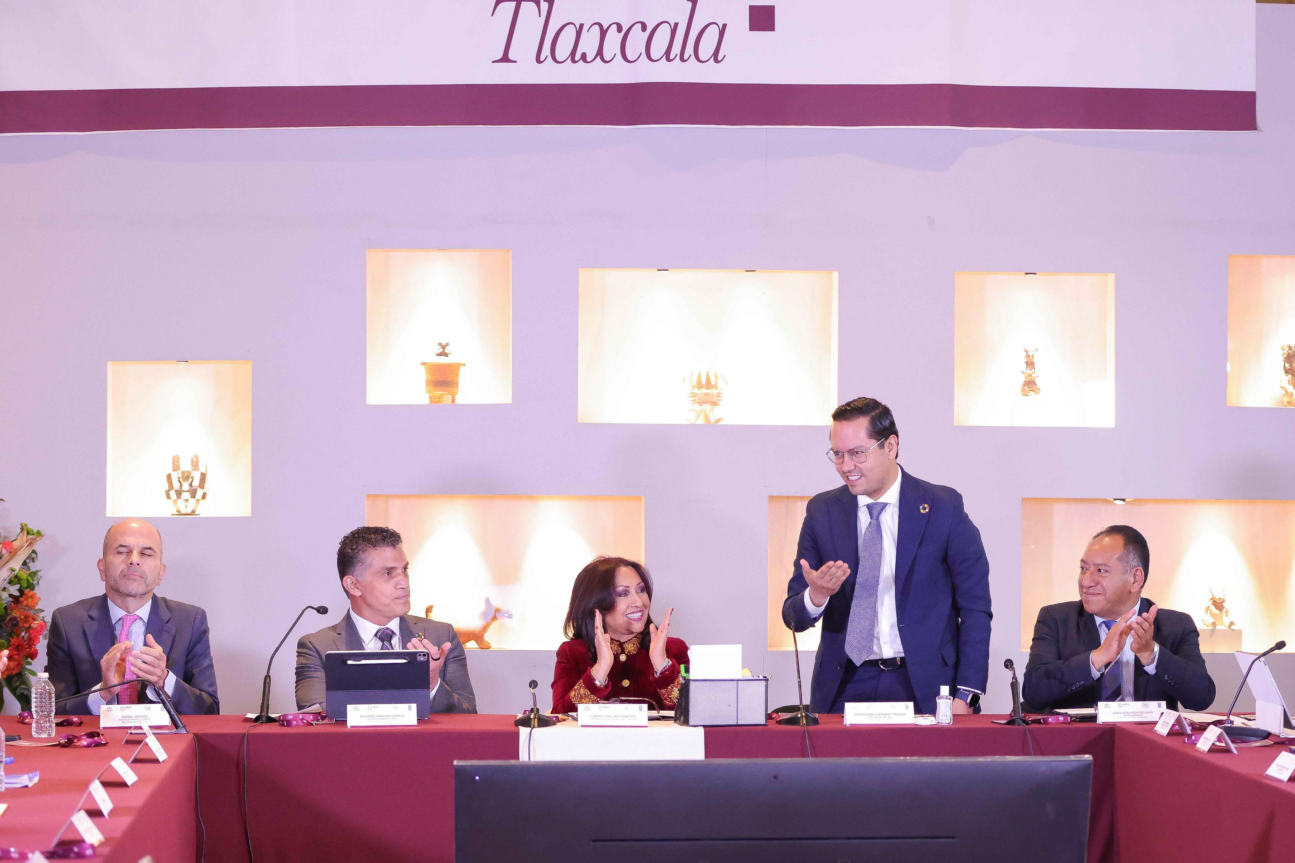 Chepe Guerrero encabeza el primer encuentro de la Red M20 desde el municipio de Tlaxcala