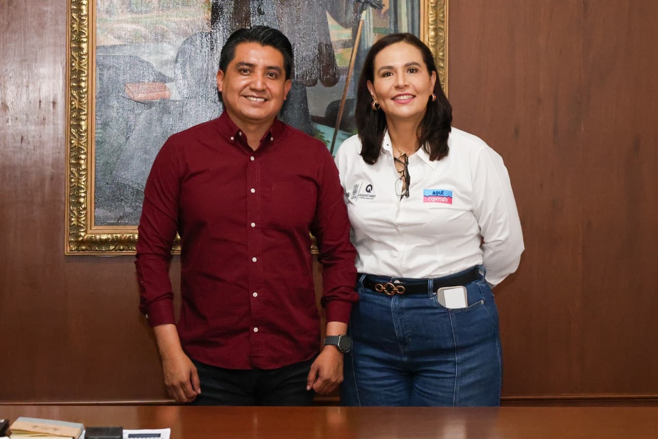 Se reúne Martha Soto con el presidente municipal de Ezequiel Montes