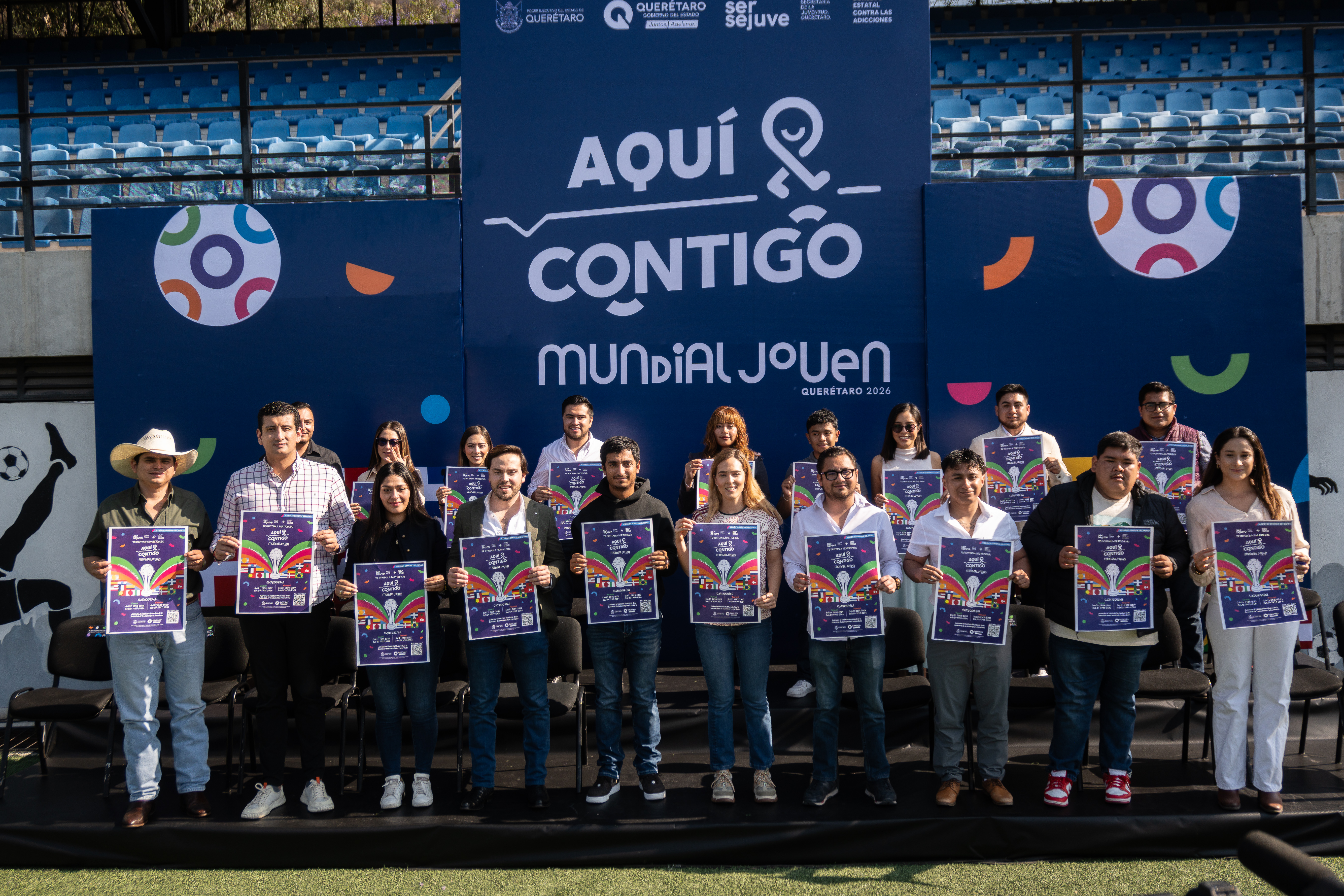 Presenta SEJUVE “Mundial Joven, Aquí Contigo”, la gran fiesta del fútbol juvenil