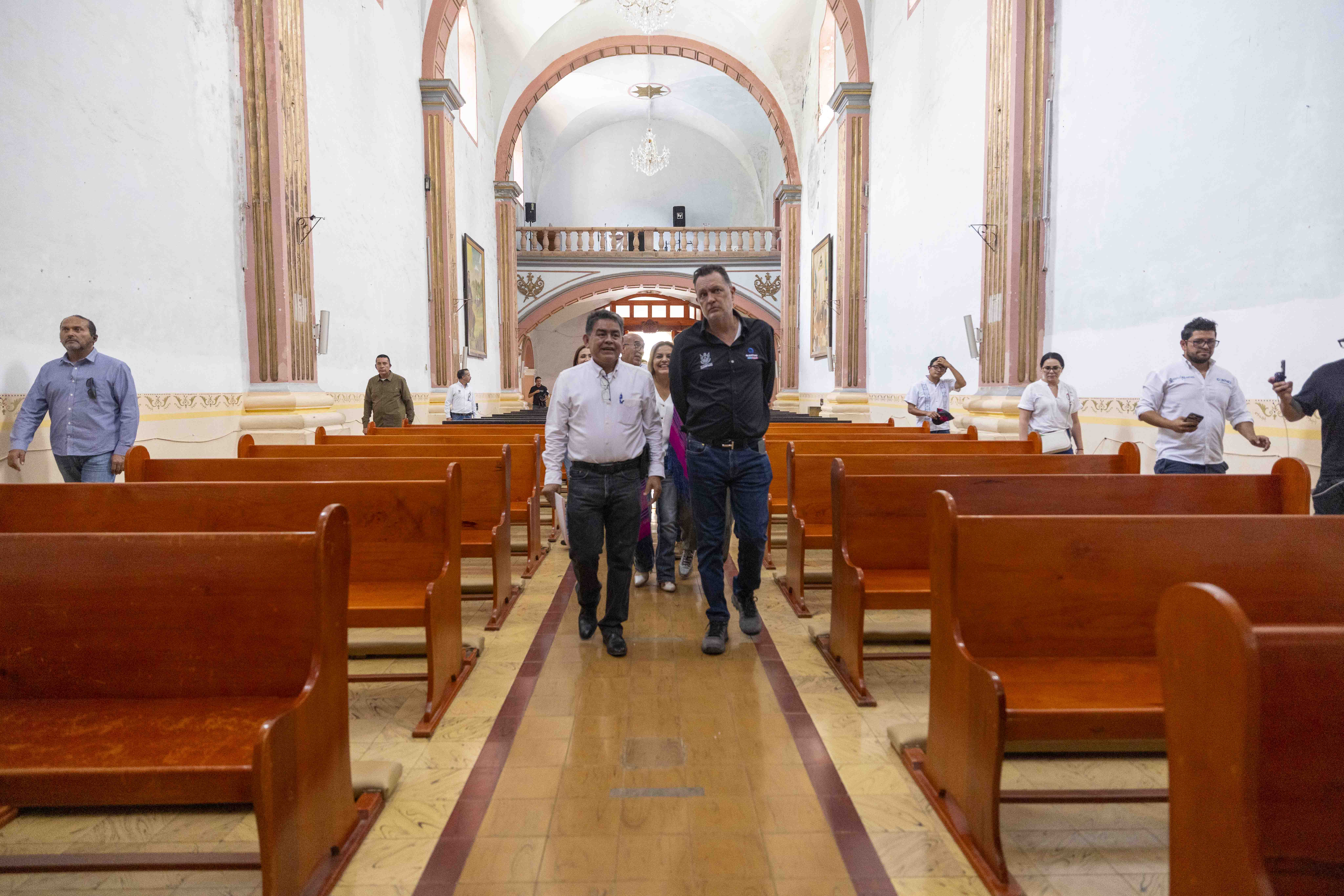 Fortalece Gobernador identidad queretana con restauración de recintos religiosos en Pinal de Amoles