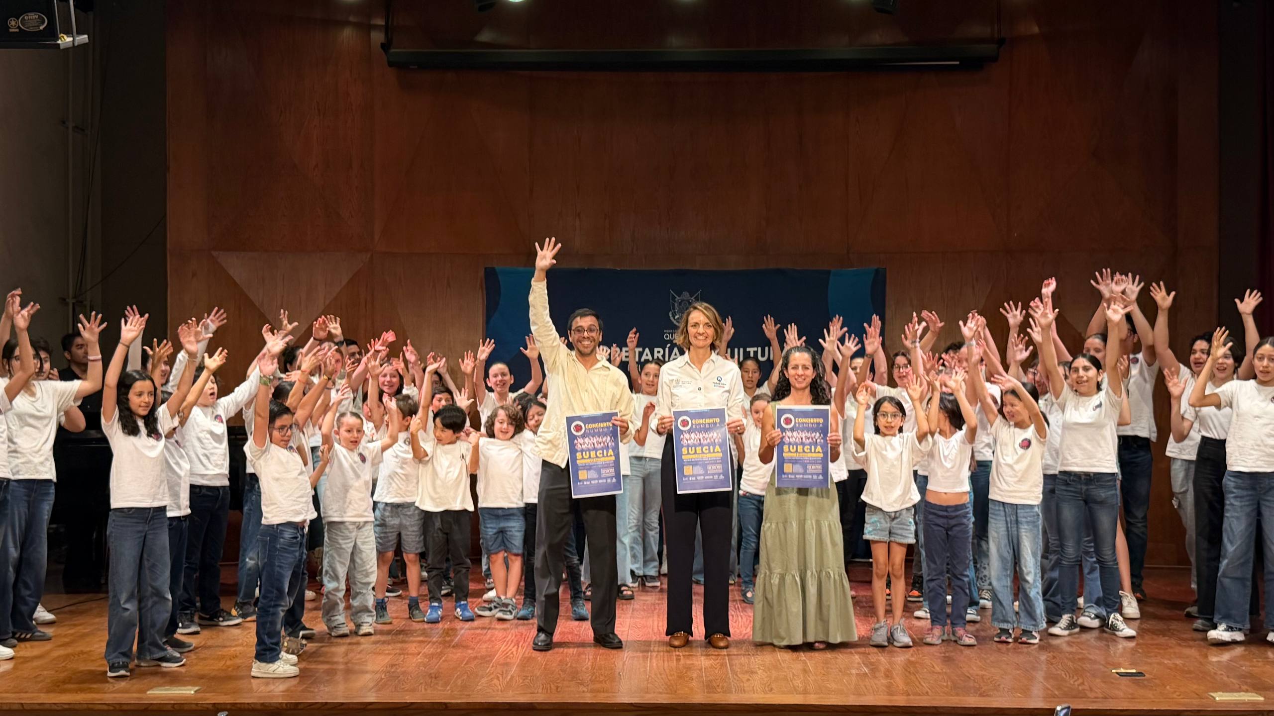 Lleva Coro Infantil y Juvenil Sinfónico el talento queretano a Suecia 