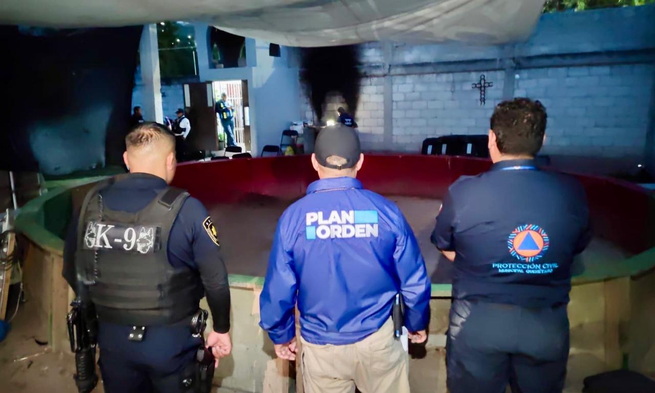 Clausura Municipio de Querétaro palenque clandestino en El Salitre