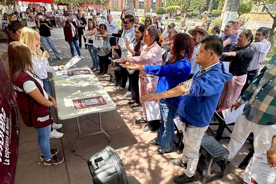 Morena fortalece organización del Partido en las secciones electorales