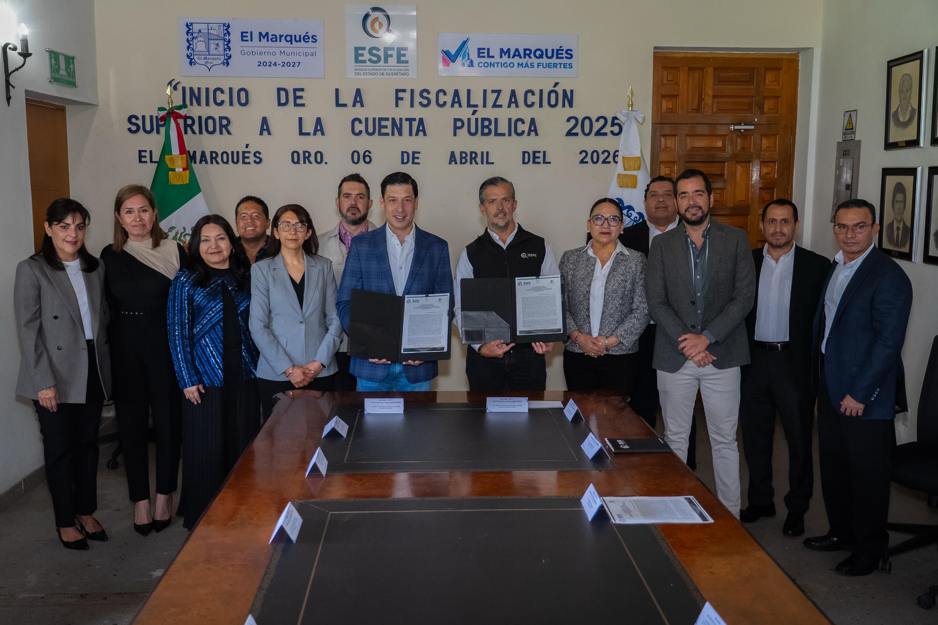 El Marqués fortalece la transparencia con inicio de fiscalización de la Cuenta Pública