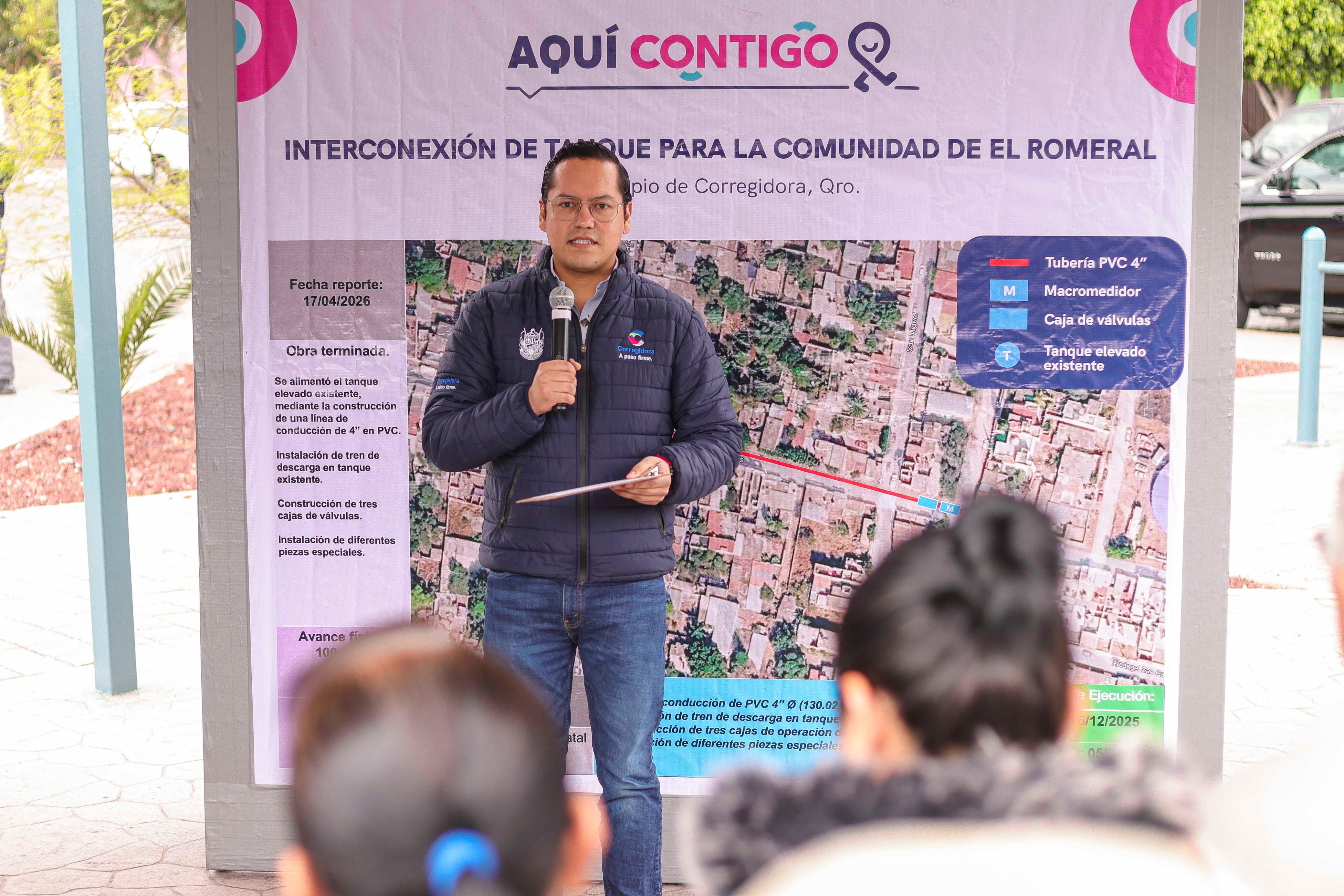 Chepe Guerrero y la CEA fortalecen el suministro de agua para El Romeral y Los Ángeles