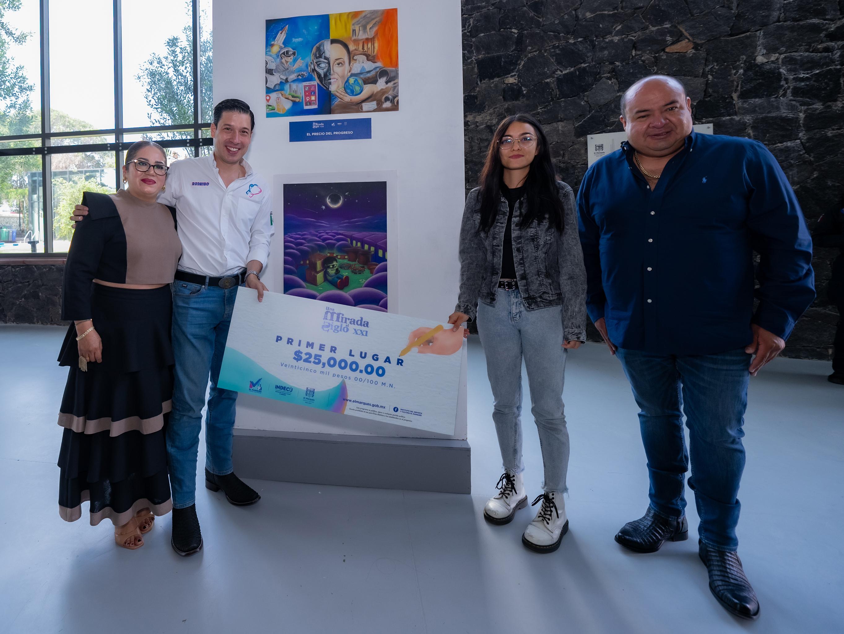 Impulsa El Marqués la creatividad con concurso de dibujo “Una Mirada al Siglo XXI”