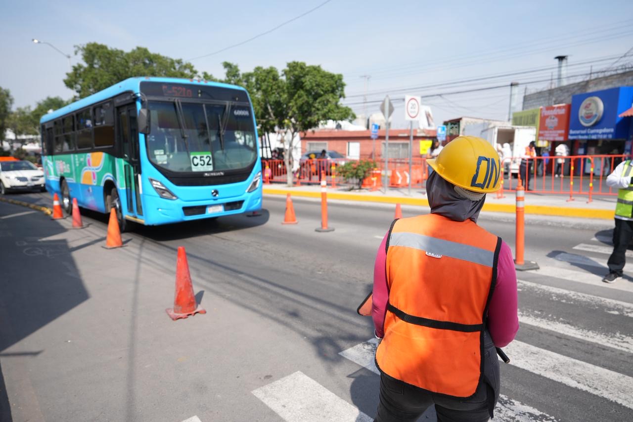 Refuerza Felifer operativo vial en Corregidora Norte por obras Tren México–Querétaro; habrá cambios en la circulación