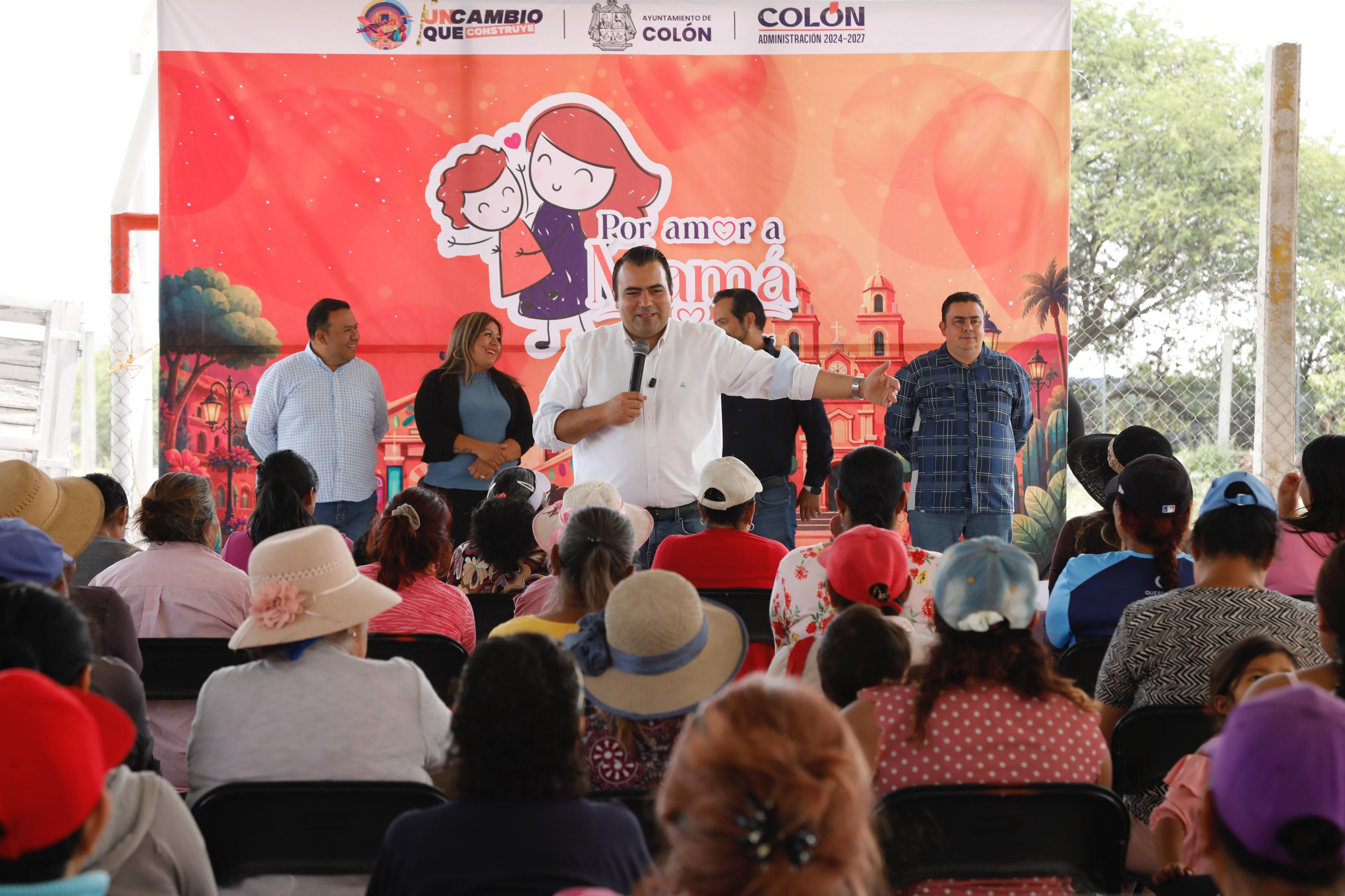 Anuncia Gaspar Trueba Próximo Gran Convivio del Día de las Madres en Colón 