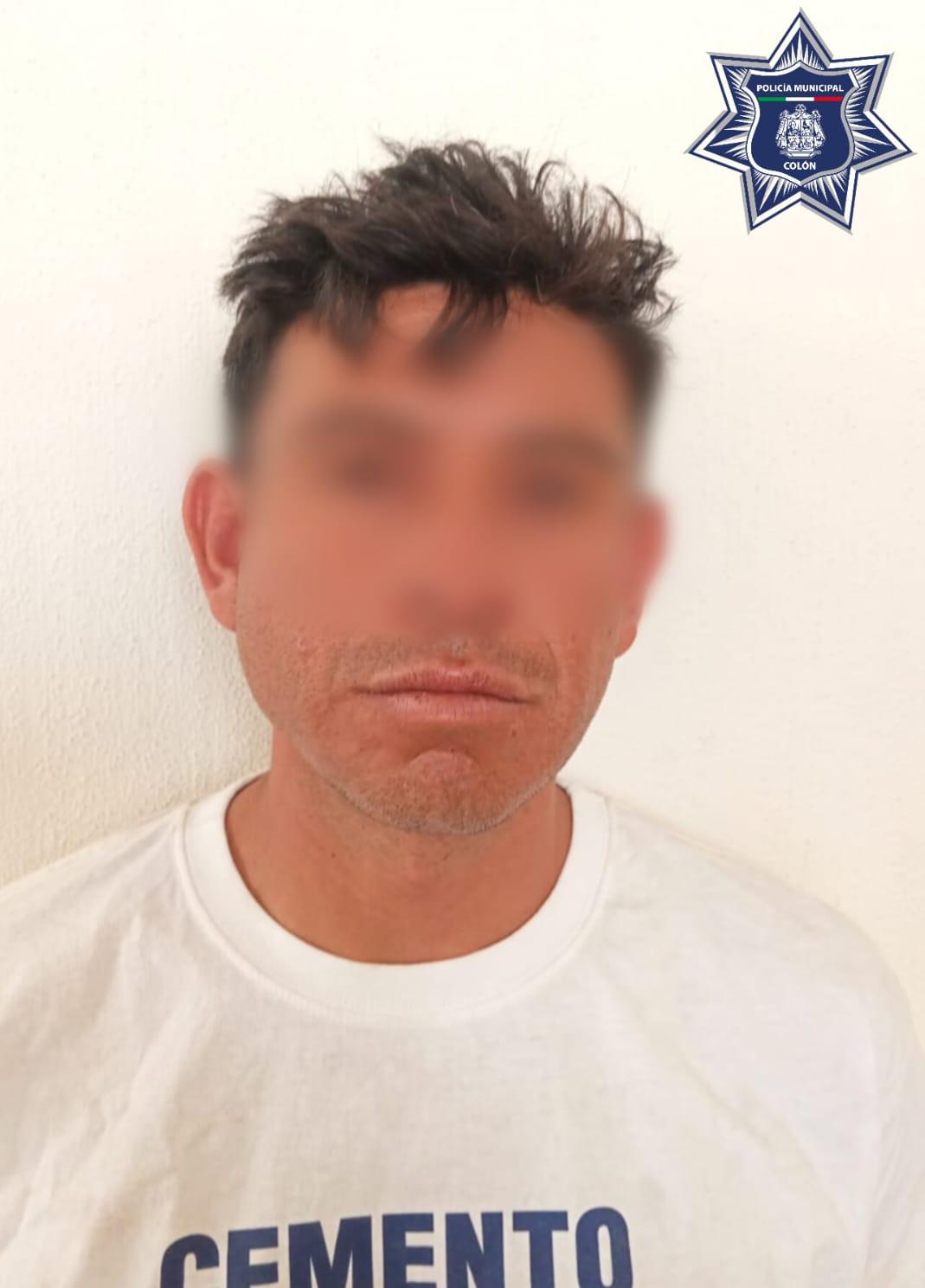 Policía de Colón detiene a sujeto con droga 